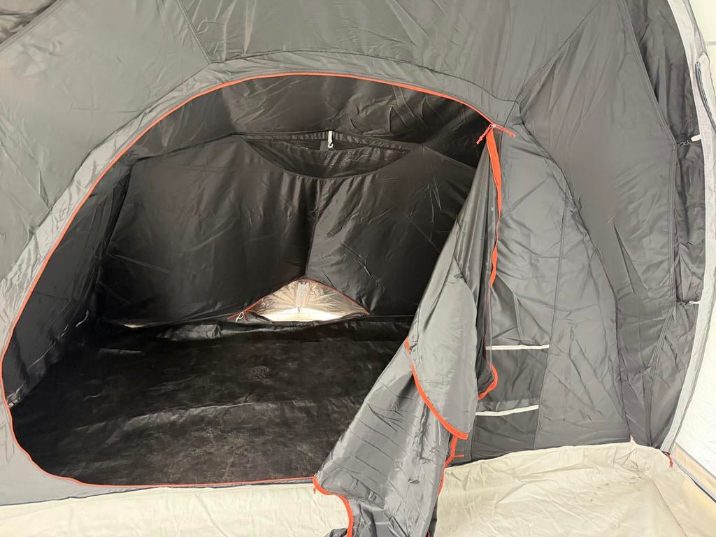 Quechua Air Seconds 4.2 F&B Fresh & Black tent, Ophalen of Verzenden, Gebruikt, Tot en met 4
