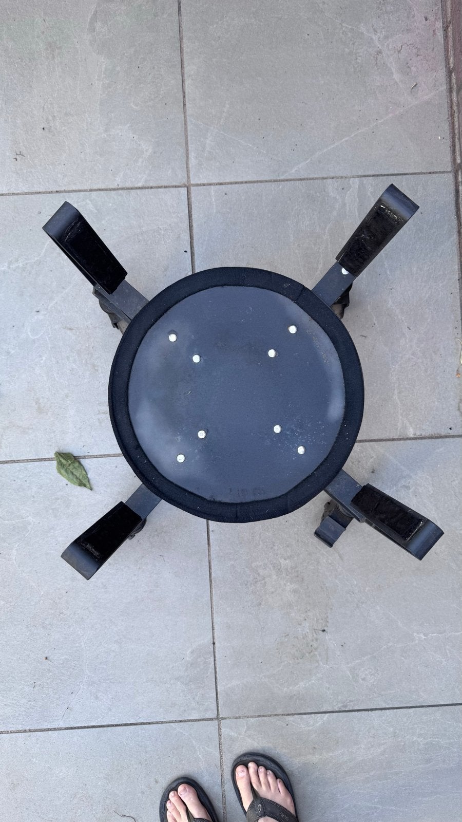 Basterd Large Onderstel, Tuin en Terras, Houtskoolbarbecues, Ophalen, Gebruikt