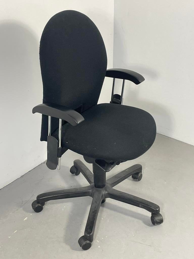 1x Comforto Bureaustoel, Ophalen, Gebruikt, Zwart, Comforto