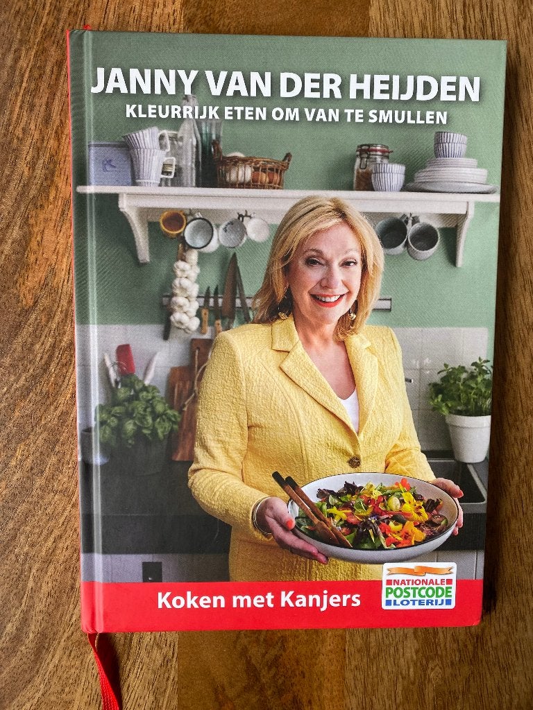 Koken met kanjers - Janny van der Heijden, Ophalen of Verzenden, Zo goed als nieuw, Janny van der Heijden, Nederland en België
