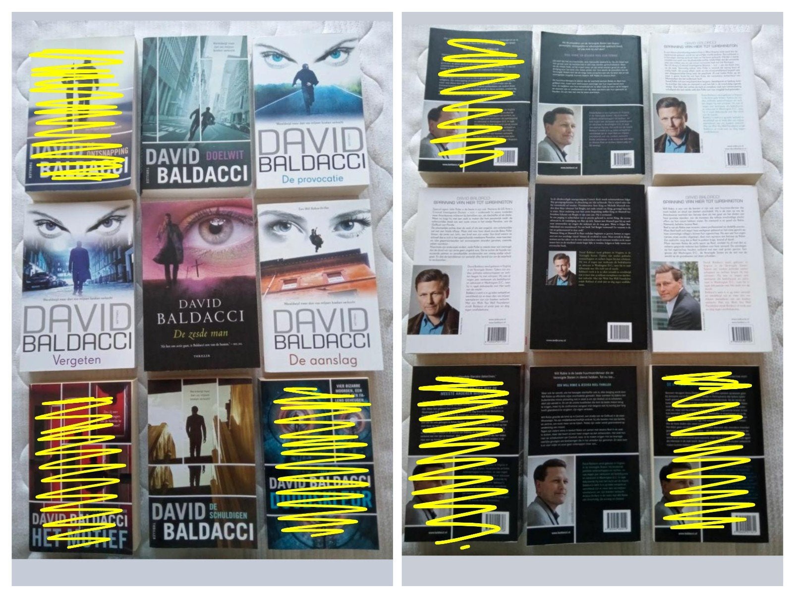 David Baldacci thrillers. Nog zes delen., Ophalen of Verzenden, Zo goed als nieuw, David Baldacci