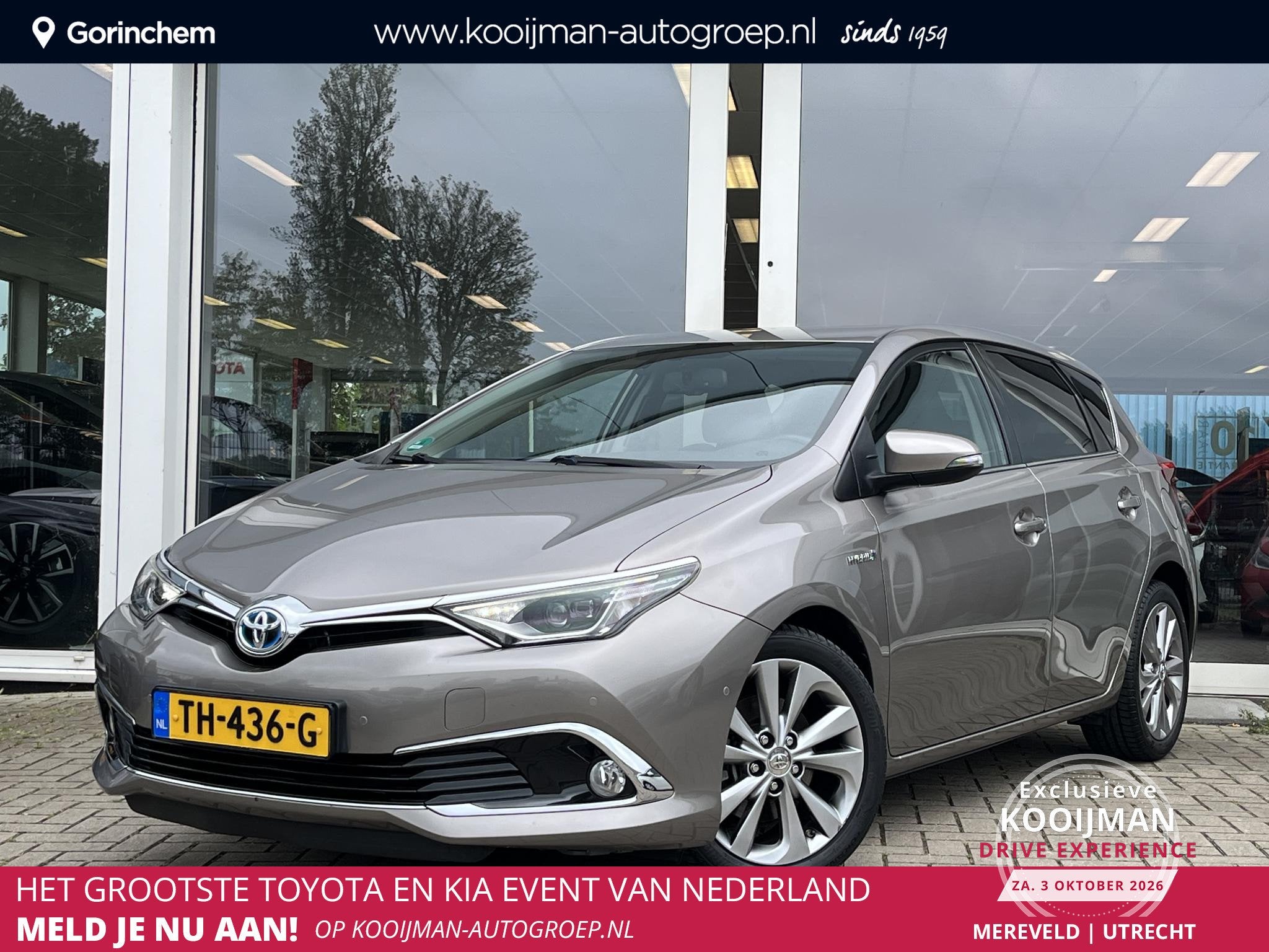 Toyota Auris 1.8 Hybrid Executive | Parkeersensoren | Trekha, 136 pk, Gebruikt, Euro 6, 4 cilinders