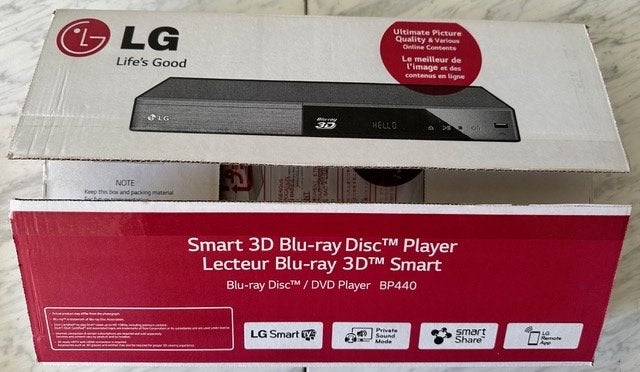 LG BP440 nieuwe Dvd speler in originele doos, Ophalen of Verzenden, Nieuw, Dvd-speler, Overige merken