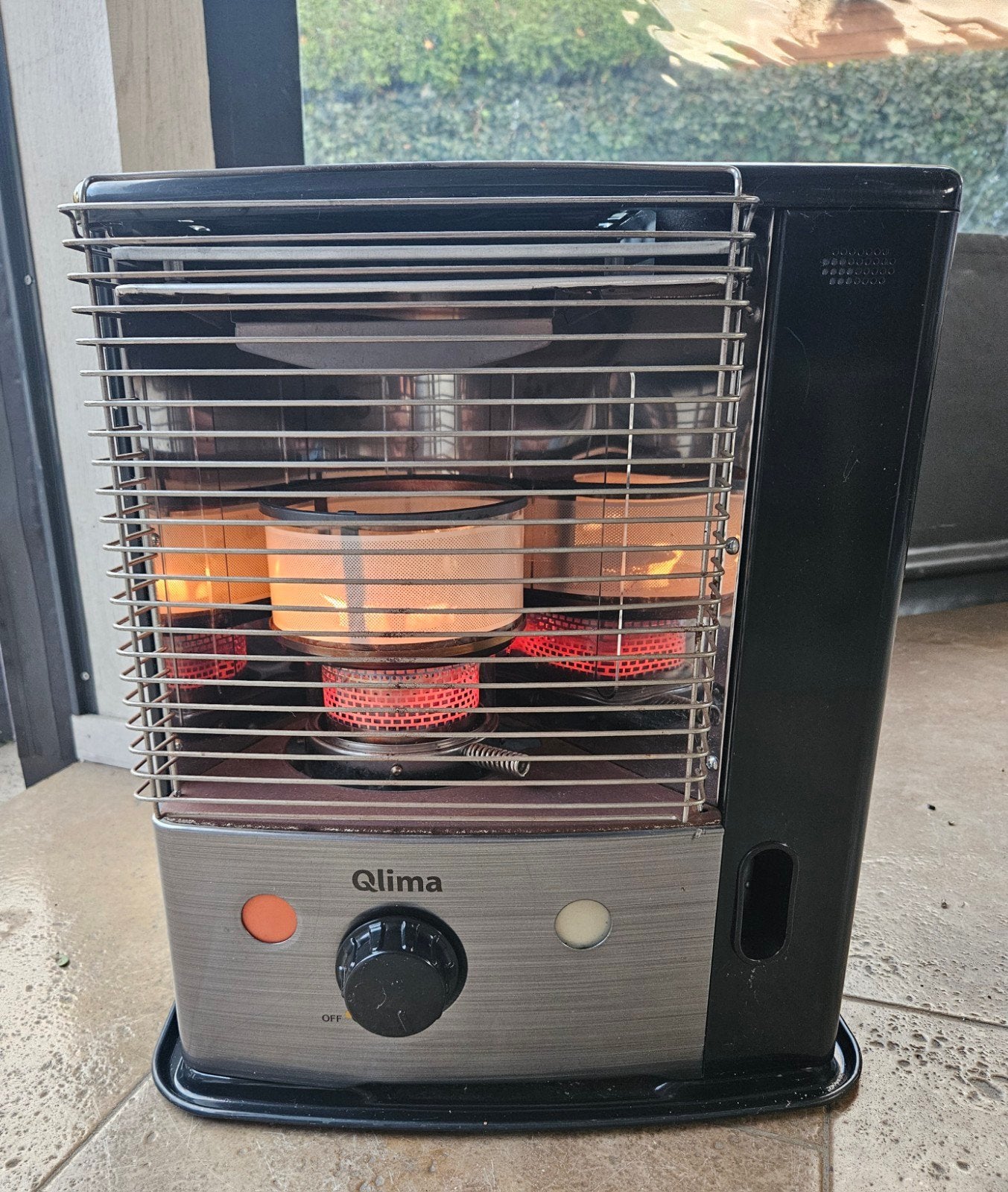 Qlima Petroleumkachel - Compacte en efficiënte verwarming, Ophalen, 30 tot 80 cm, Gebruikt, Kachel
