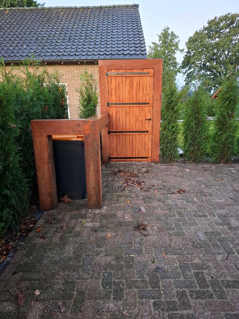 Unieke Douglas poortdeur, 100 tot 150 cm, 200 cm of meer, M.Soetendaal bouw en timmerwerk, Nieuw