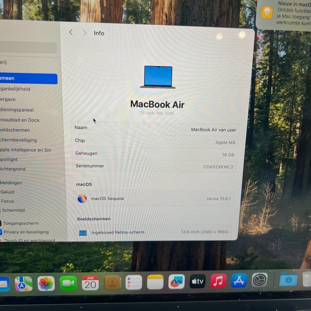 Apple Macbook Air | M4 | 256GB | 8GB |doos| cycli 85| 411084, Computers en Software, Apple Macbooks, Gebruikt, 256 GB, 2 tot 3 Ghz