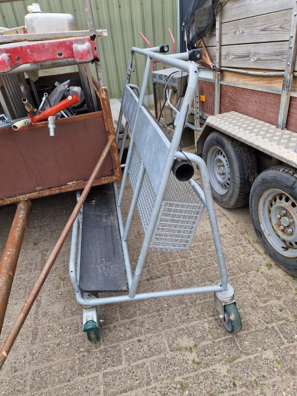 Platenwagen, Doe-het-zelf en Verbouw, Ophalen, Overige typen, Minder dan 2 meter