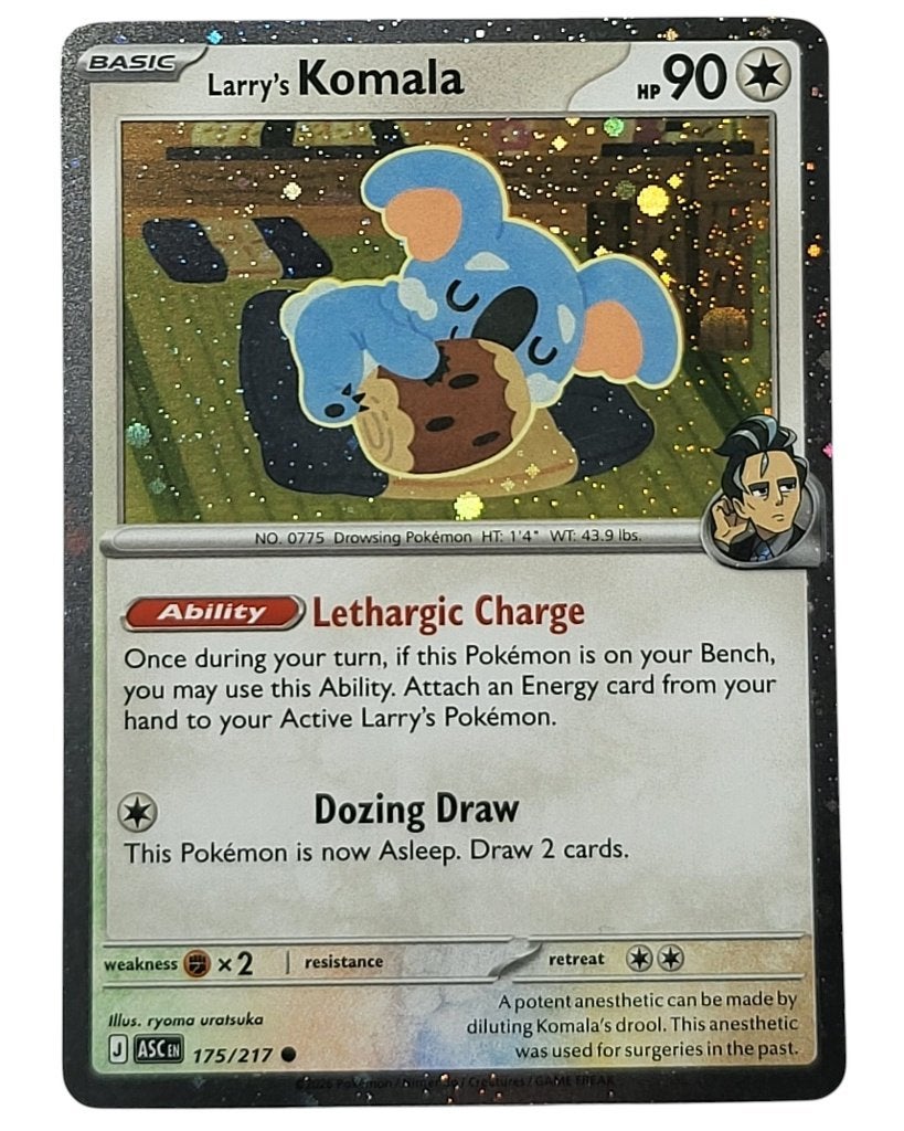 175/217 Larry's Komala - ASC (ENG), Ophalen of Verzenden, Nieuw, Losse kaart, Foil