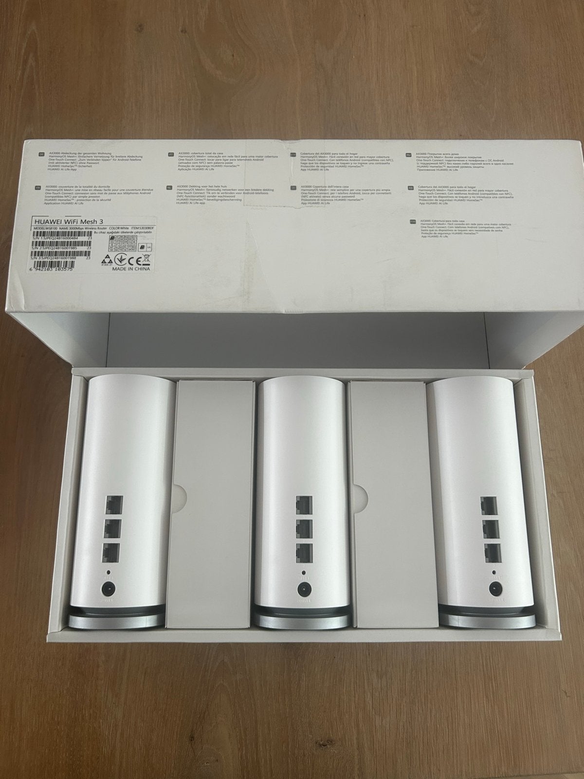 Huawei WiFi Mesh 3 WS8100 - AX3000 Mesh Systeem, Computers en Software, Routers en Modems, Ophalen of Verzenden, Nieuw, Router