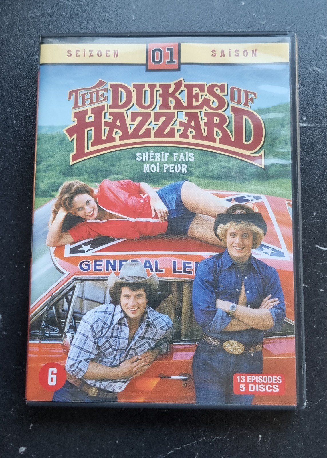 The Dukes of Hazzard - Seizoen 1 (DVD, 5 Discs), Gebruikt, Seizoen 1, Ophalen of Verzenden, Vanaf 6 jaar