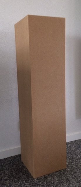 Strakke Blanke Naadloze Sokkel Pilaar Kolom op maat 100x25, Ophalen of Verzenden, Nieuw