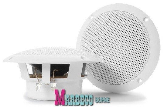 Marine speaker set, Luidspreker set, PD 4 inch, Waterbestand, Overige merken, Stereo speakers, Inclusief kabels, Info@marbeco.nl