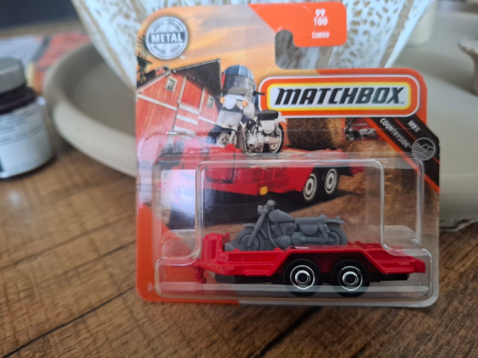 Matchbox MBX Countryside met motor op aanhanger, Ophalen of Verzenden, Nieuw, Overige typen