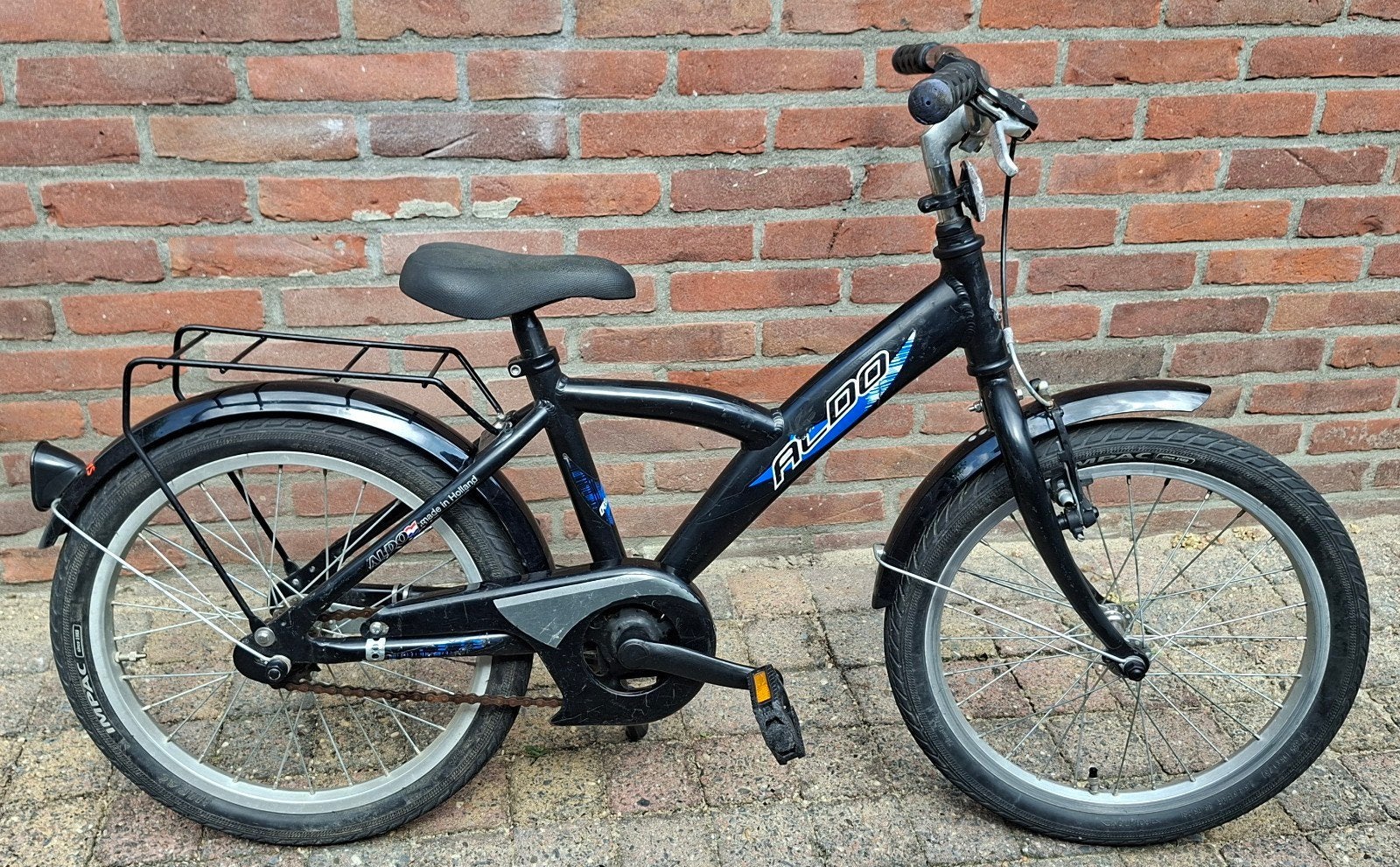 Nette,goede fiets met 18 inch wielmaat, Fietsen en Brommers, Fietsen | Jongens, Ophalen, Terugtraprem, 18 inch, Aldo