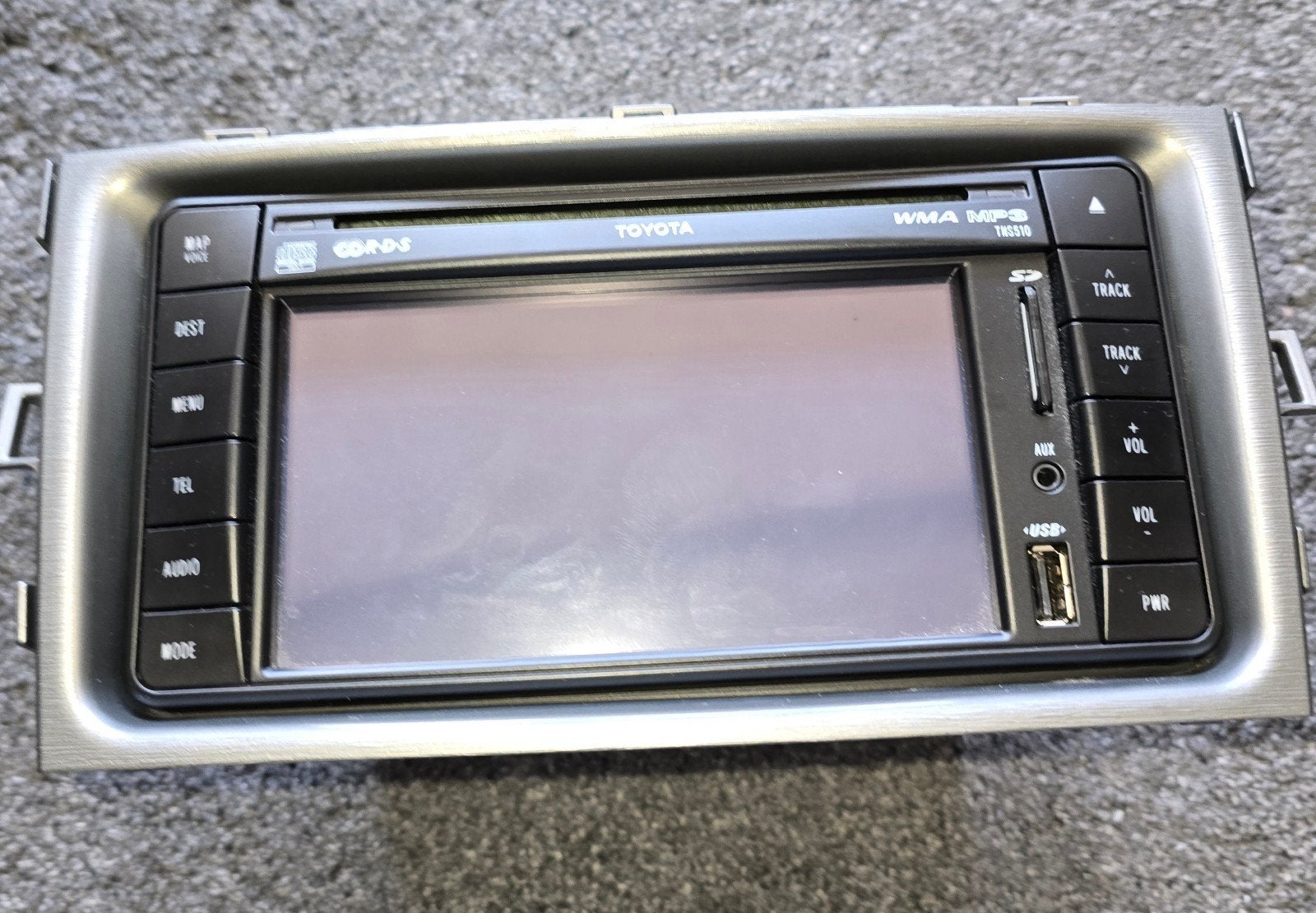 Toyota PZ445-00333-01 Navigatie Radio CD Speler, Auto diversen, Autoradio's, Gebruikt, Ophalen of Verzenden