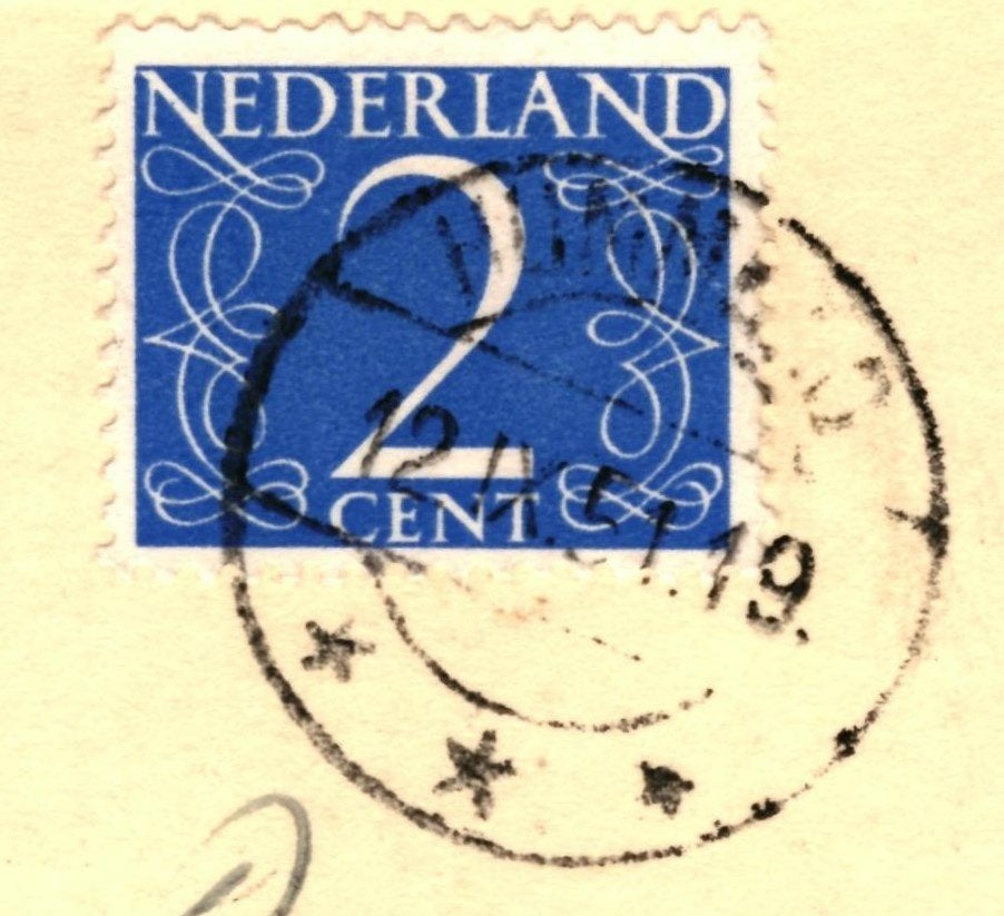 968249	Hummelo	Gld Het Tuinhuis	1951	Gelopen met postzegel, Ophalen of Verzenden, 1940 tot 1960, Gelopen, Gelderland