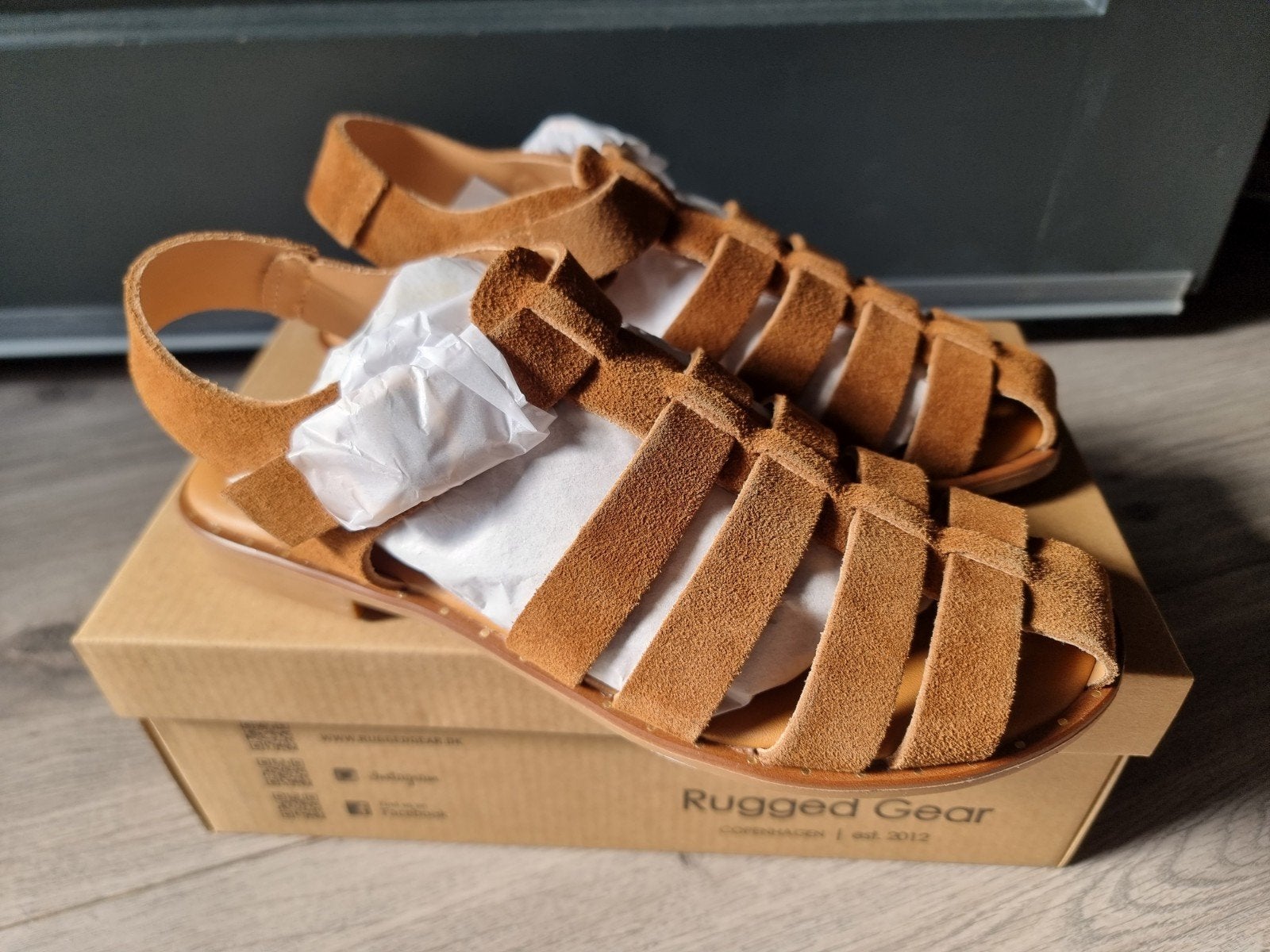 Bruin Copenhagen dames weaver sandalen, maat 39, Nieuw (G), Ophalen of Verzenden, Nieuw, Bruin, Sandalen of Muiltjes