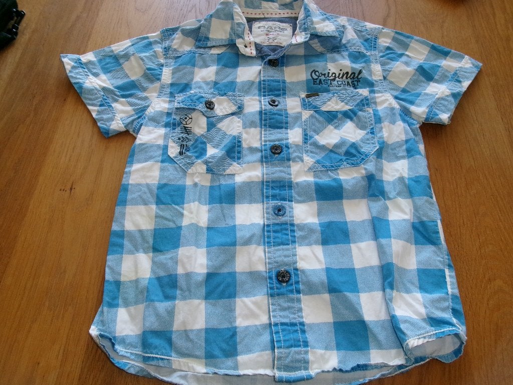 Jongens blouse maat 116 van CARS met k/mouw, Overhemd of Blouse, Ophalen of Verzenden, Zo goed als nieuw, Cars