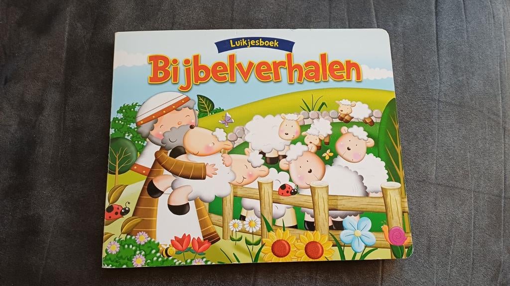 Luikjesboek Bijbelverhalen voor jonge onderzoekers, Boeken, Ophalen of Verzenden, Zo goed als nieuw, Diverse auteurs, Non-fictie