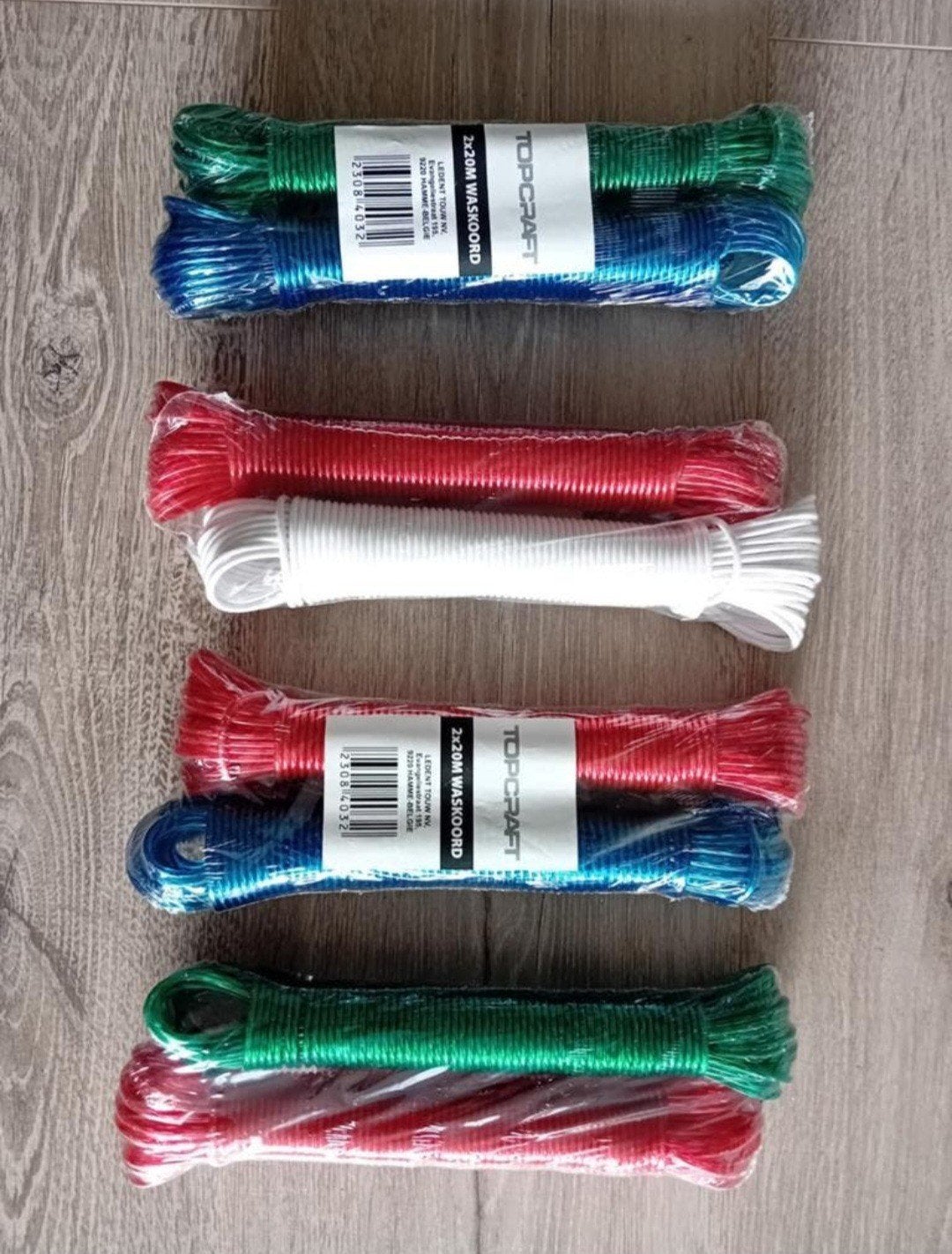 Waslijndraad Geschikt voor Binnen en Buiten. Nieuw!, Tuin en Terras, Ophalen, Nieuw, Wasrek