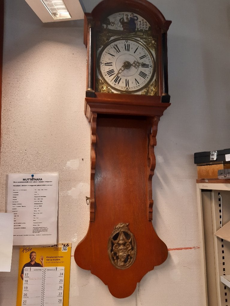 oude Friese staartklok. vermoedelijk uit de jaren 1890, Antiek en Kunst, Ophalen