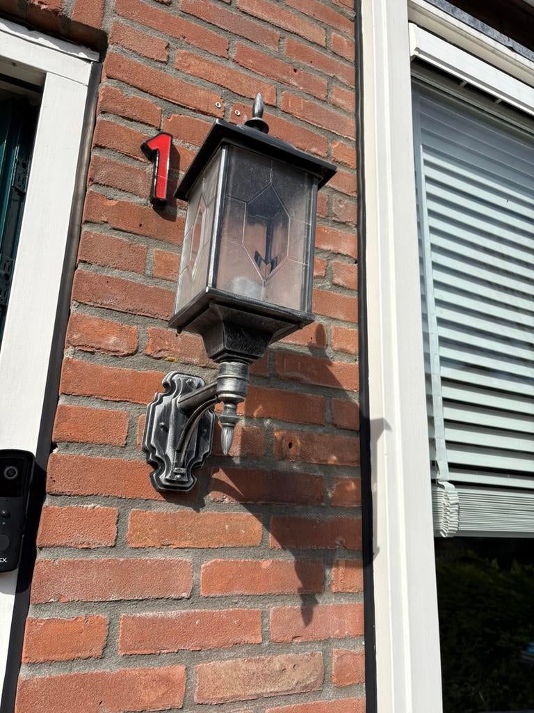 Lamp, Tuin en Terras, Minder dan 50 watt, Wandlamp, Ophalen of Verzenden, Netvoeding