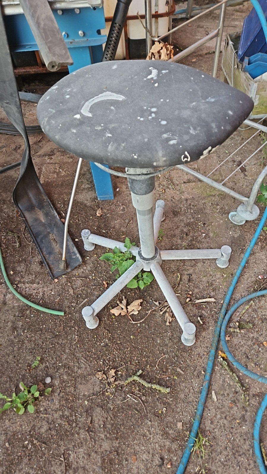 Werkplaatskruk, Ophalen