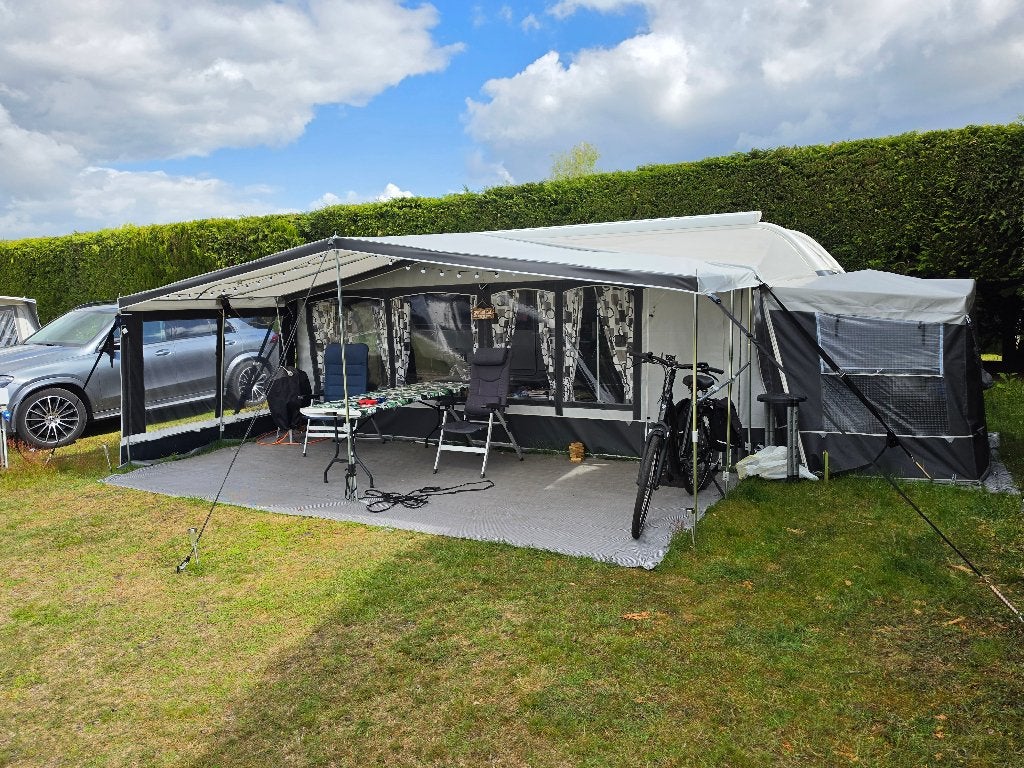 Hobby 620 cl prestige caravan, Caravans en Kamperen, 2 aparte bedden, Rondzit, Hobby, Particulier