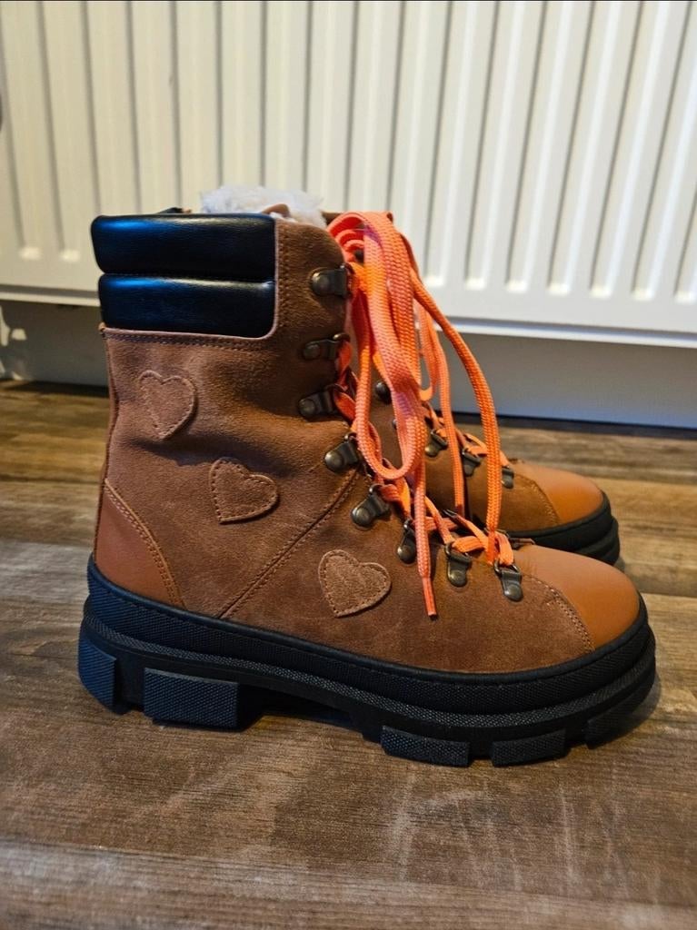 Fabienne Chapot - hiking boot camel - maat 39 - nieuw, Ophalen, Bruin, Lage of Enkellaarzen, Nieuw