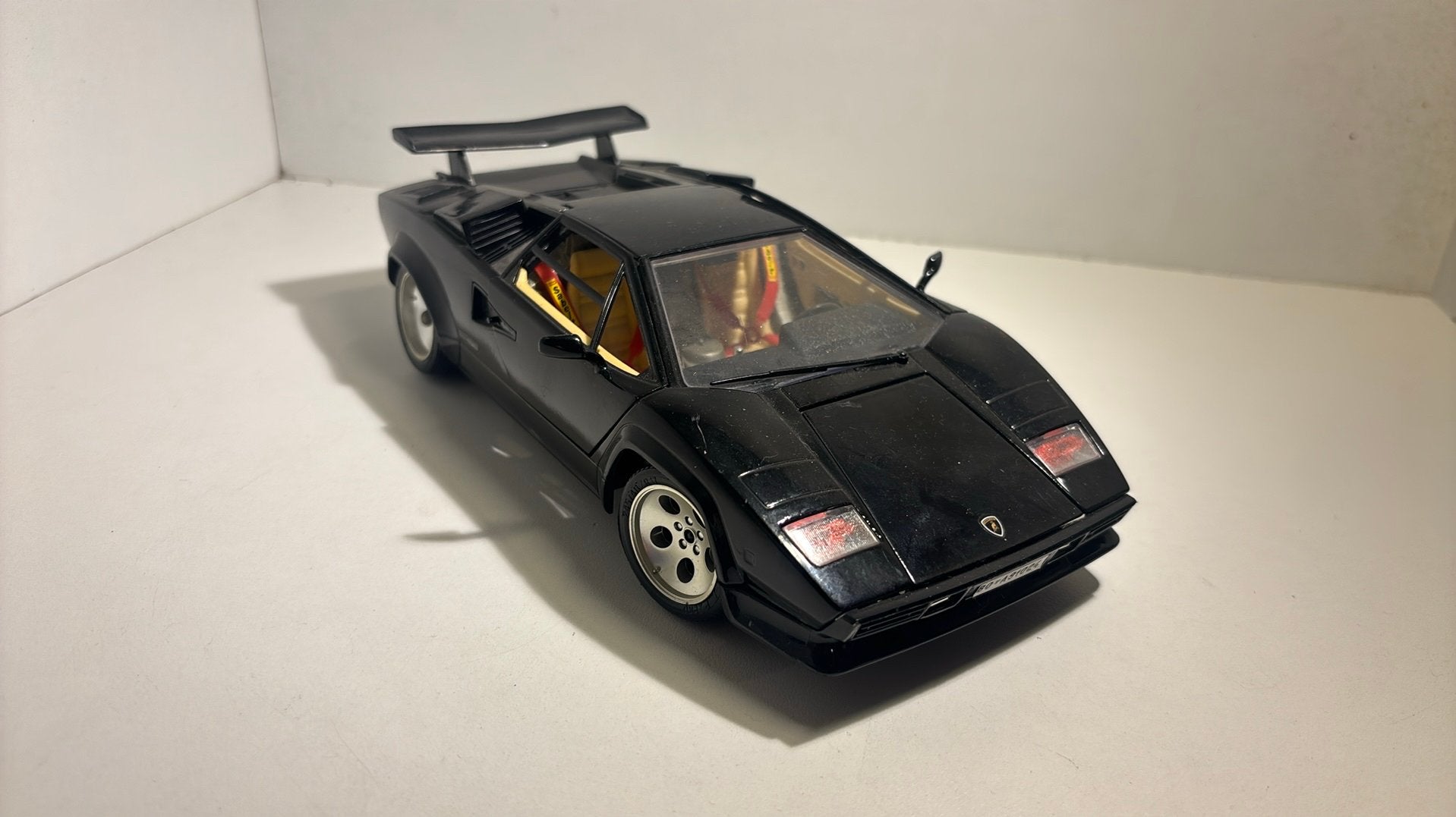 Lamborghini countach Bburago 1.18, Ophalen of Verzenden, Bburago, A, A