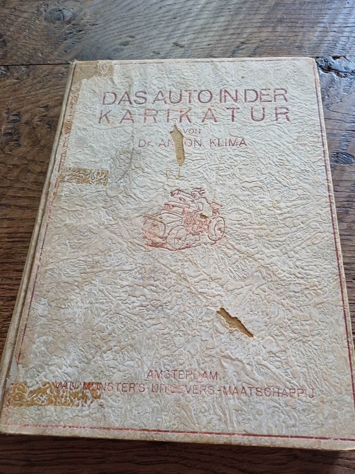 Gratis AUTOIN DER KARIKATUR DR. ANTON KLIMA 1928, Ophalen