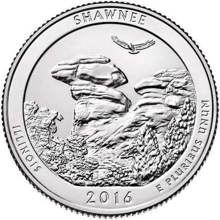 Amerika - Quarter 2016 - Shawnee - Unc, Verzenden, Noord-Amerika, Losse munt