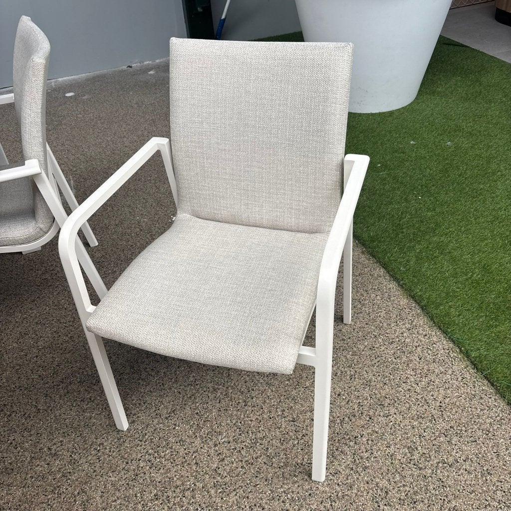 Vario - Anzio Tuinset | Showroommodel, Ophalen, 4 zitplaatsen, Gebruikt, Teakhout