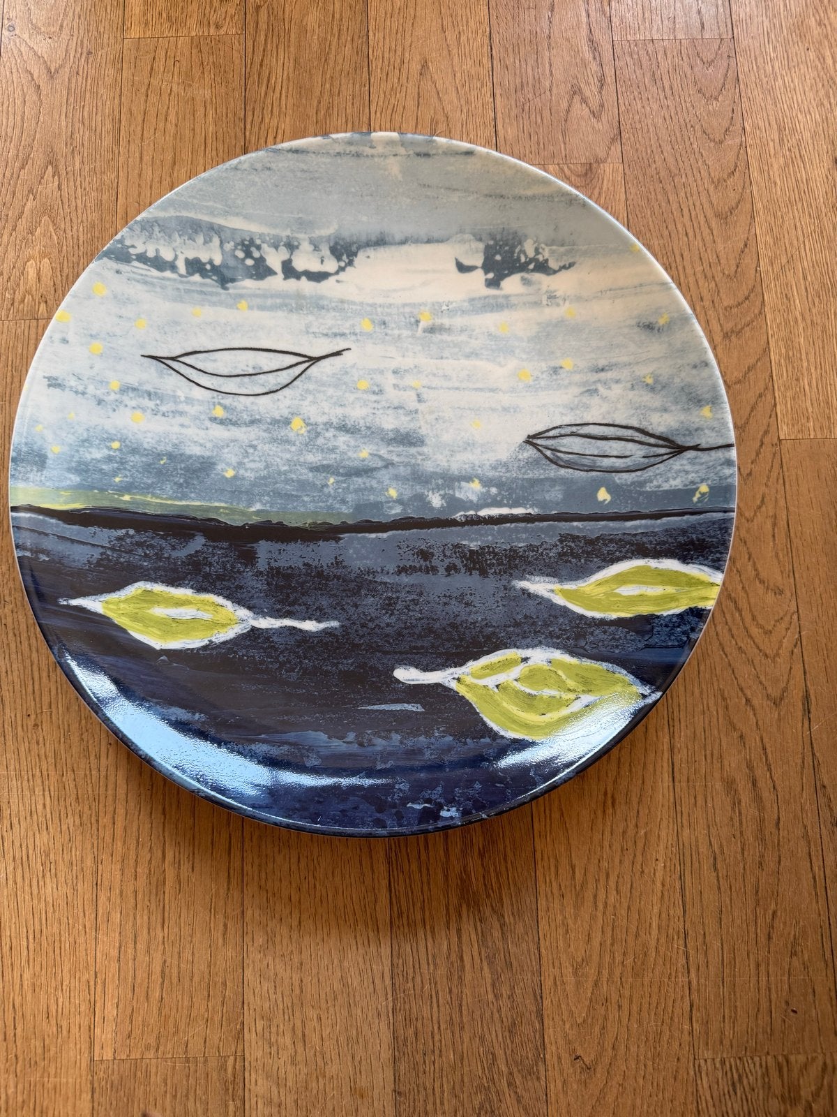 Grote design kunstschaal ‘Leaves’ – Anna Verrijt, Ophalen of Verzenden