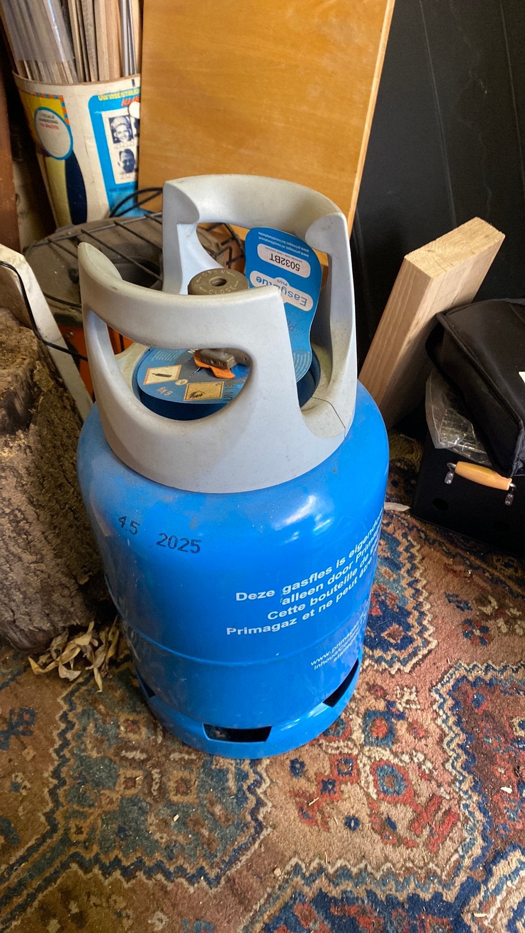 Easy blue propaan, Ophalen, Zo goed als nieuw