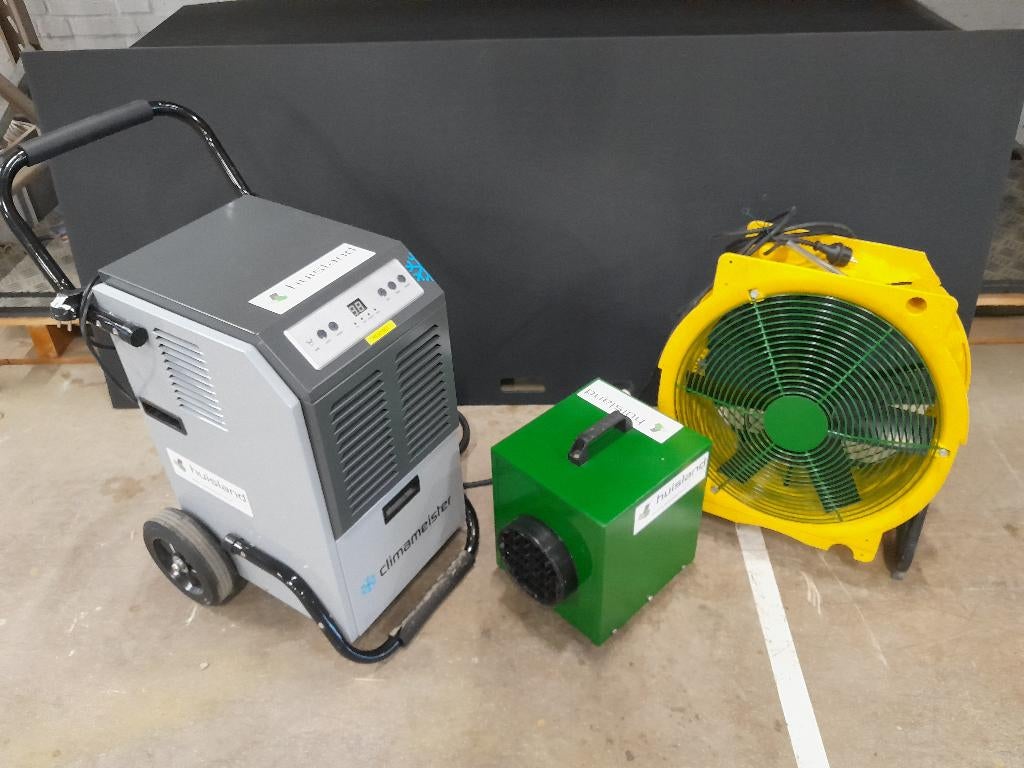 Bouwdroger Ventilator Kachel huren, Ophalen, Gebruikt