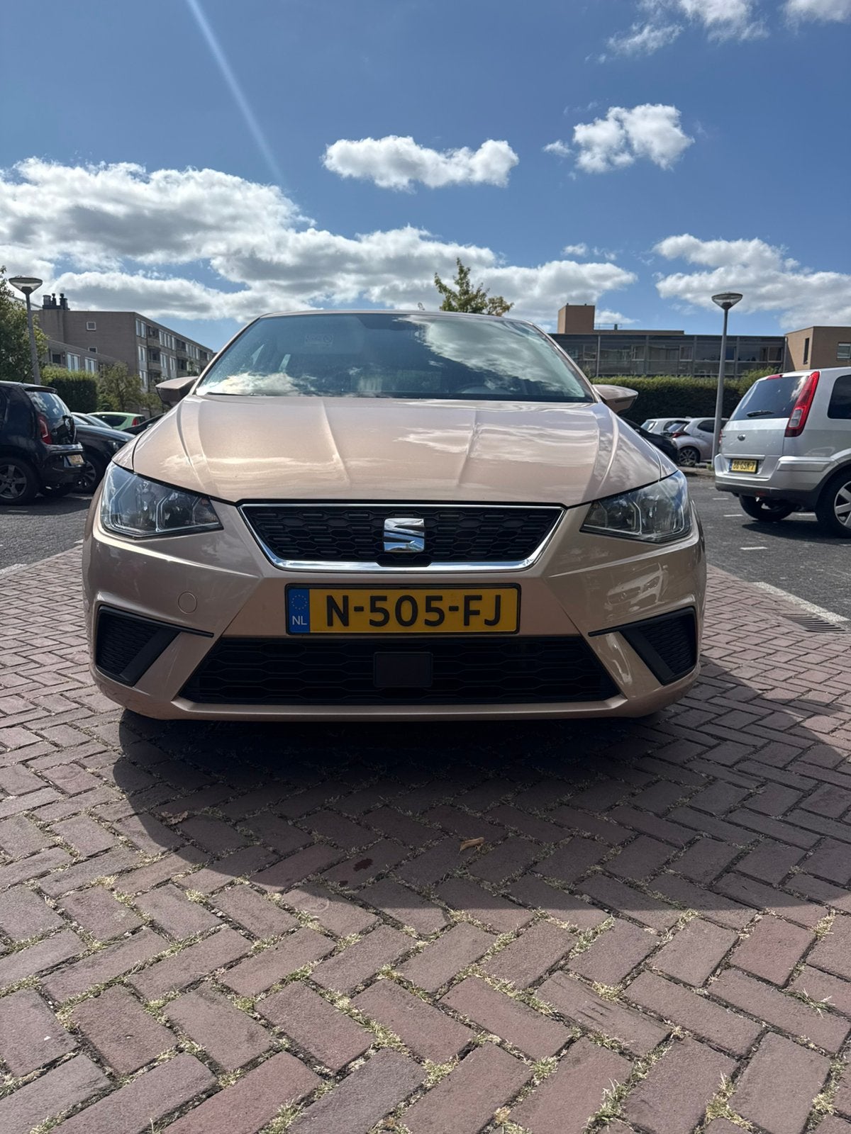 Seat Ibiza 1.0 MPI 75pk 2018 Bruin, Ophalen of Verzenden