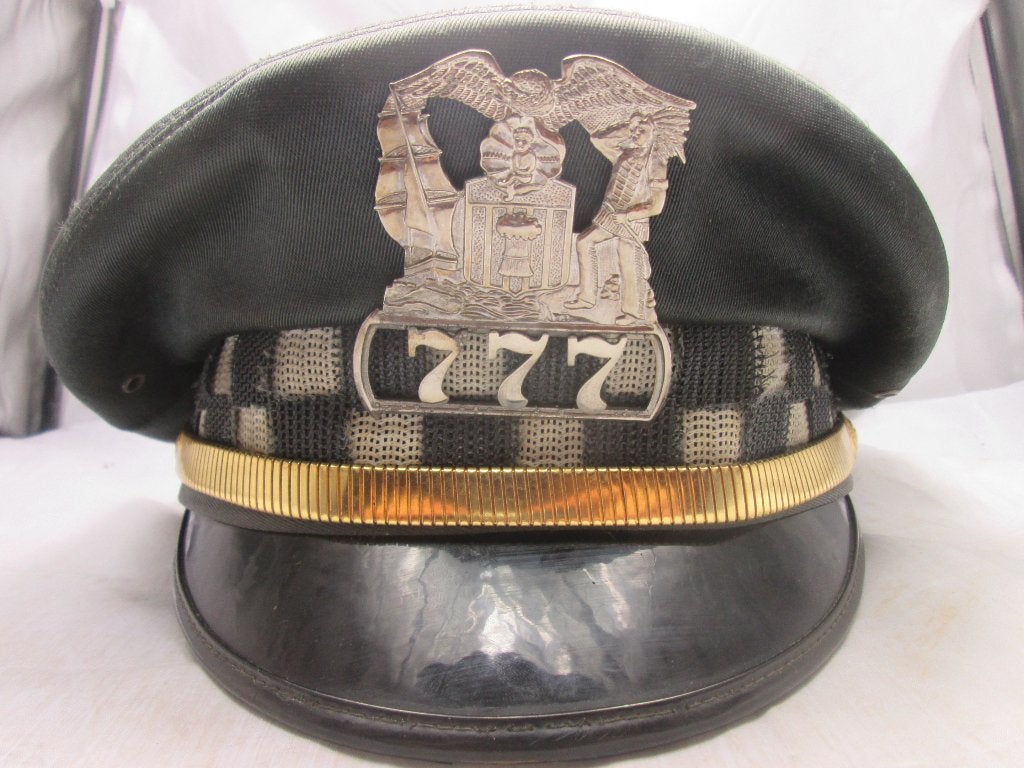 Amerikaanse politie pet City of Chicago origineel stuk TOP, Ophalen of Verzenden, Landmacht, Nederland, Helm of Baret