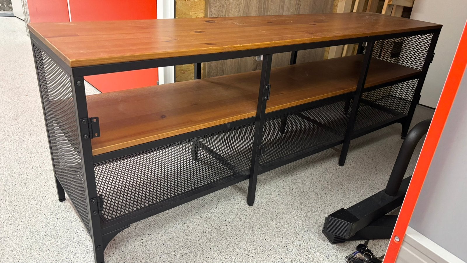 IKEA FJÄLLBO Tv-meubel, Ophalen, 100 tot 150 cm, Zo goed als nieuw, Minder dan 100 cm