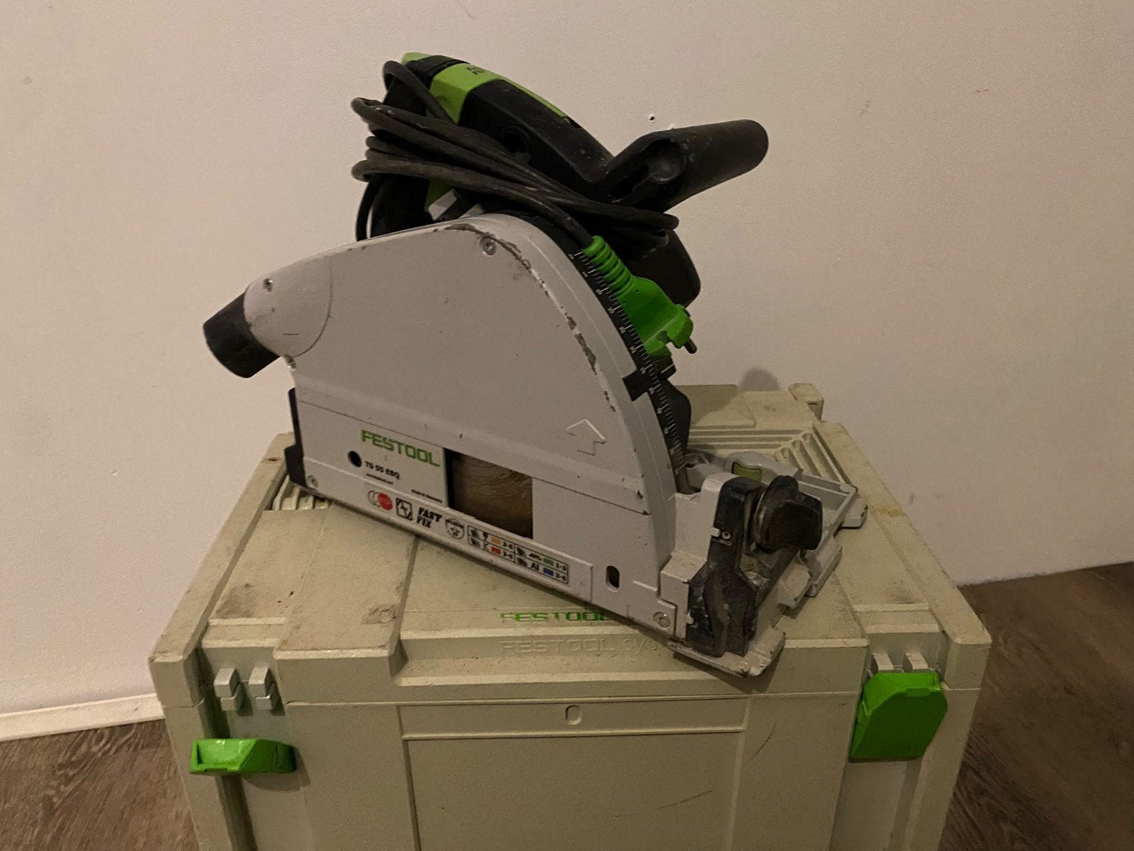 Festool invalzaag op snoer, Festool, Ophalen of Verzenden, Zo goed als nieuw, 30 tot 70 mm
