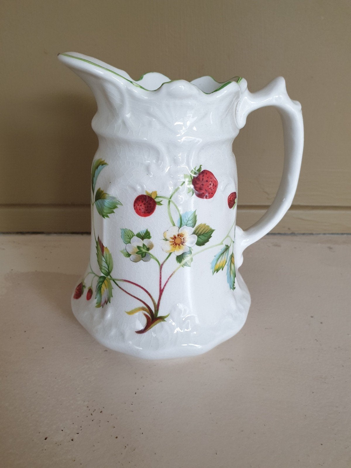 James Kent" Old Foley " Strawberry Melkkan, Antiek en Kunst, Ophalen of Verzenden