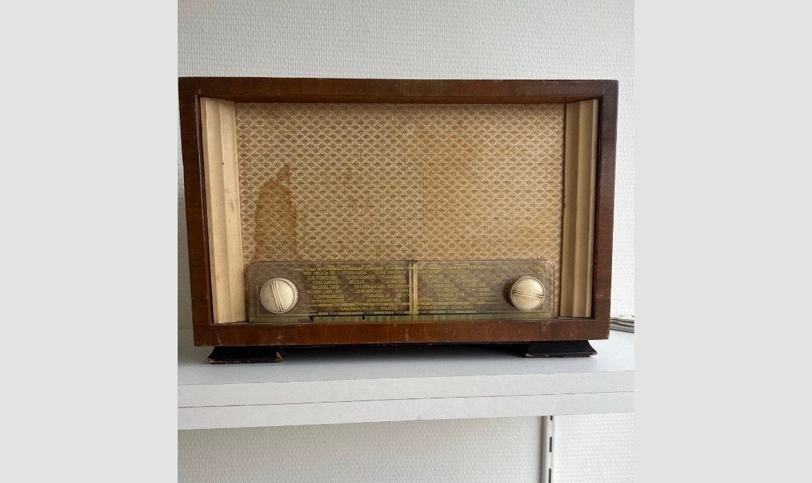 Vintage Erres Radio KY 504 - Klassieke buizenradio, Ophalen, Gebruikt, Radio
