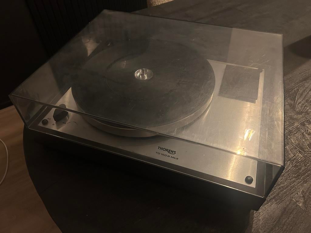Thorens TD160 B MK2 - SME toonarmboard - zonder adapter, Ophalen of Verzenden, Gebruikt, Platenspeler, Thorens