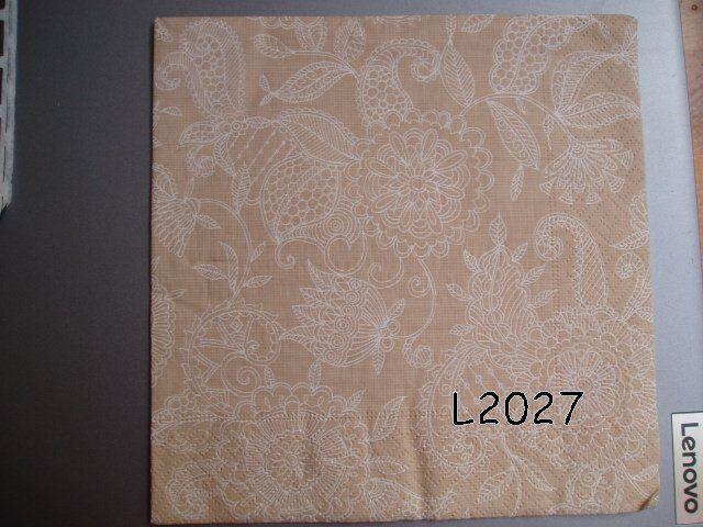 Servetten decoupage/bullet journal * patroon L2027, Verzenden, Nieuw
