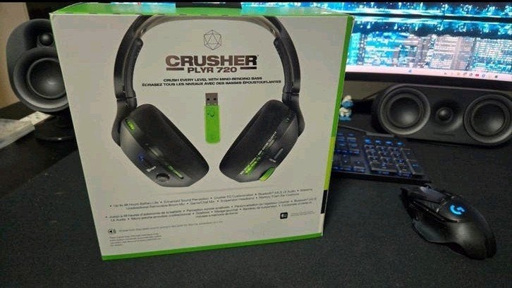Skullcandy Crusher PLYR gaming wireless headset pc & xbox, Computers en Software, Headsets, Nieuw, Ophalen of Verzenden, Draadloos