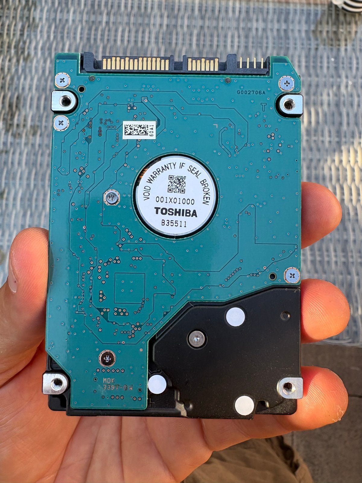 Toshiba MK5065GSXF 500GB HDD - Interne harde schijf, Computers en Software, Harde schijven, Intern, Gebruikt, Ophalen of Verzenden