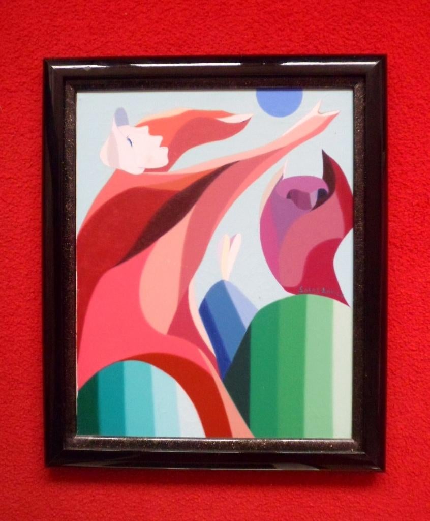 Salas Davila.Venezuela."El Poeta Lunatico".Prachtig!!!, Ophalen