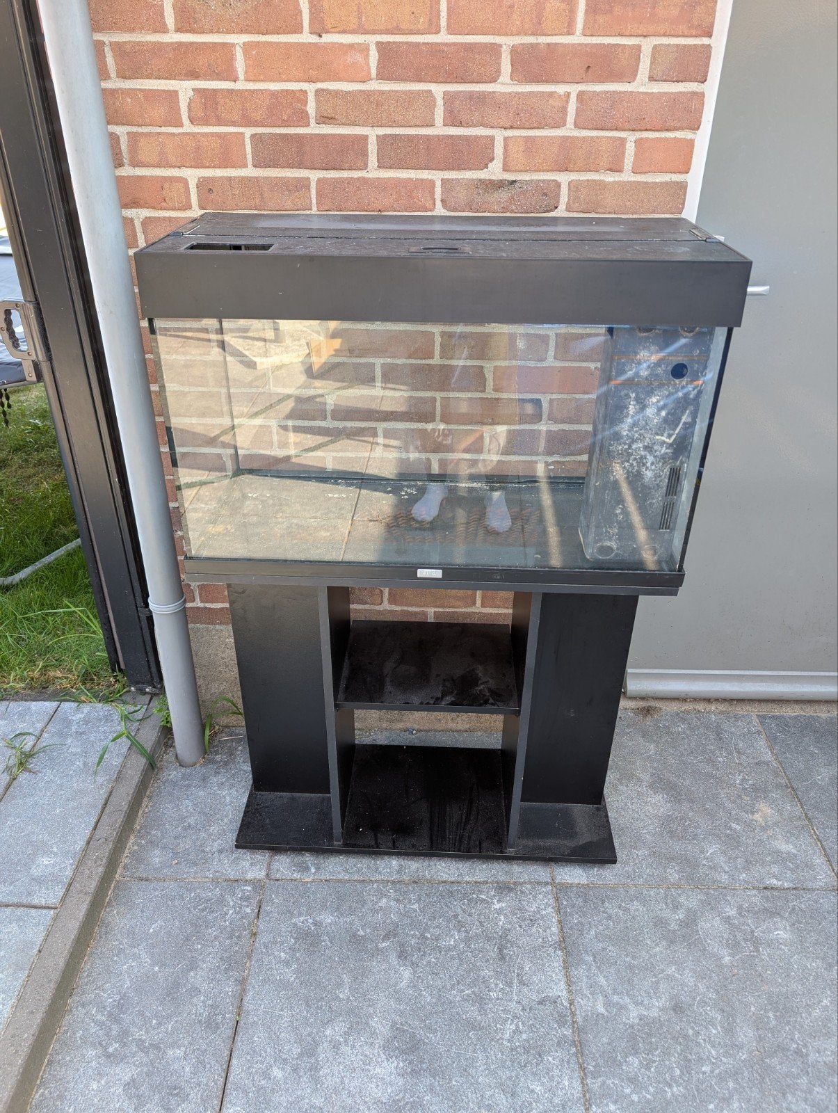 Juwel aquarium met meubel DIT WEEKEND VOOR €80, Ophalen, Gebruikt, Leeg aquarium, Juwel