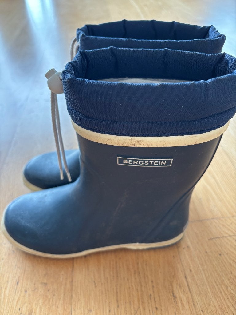 Bergstein Regenlaarzen - dark blue Maat 35, Kinderen en Baby's, Kinderkleding | Schoenen en Sokken, Jongen of Meisje, Ophalen of Verzenden