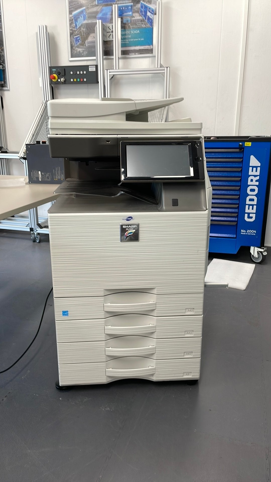 Sharp MX3060, Ophalen, Niet werkend
